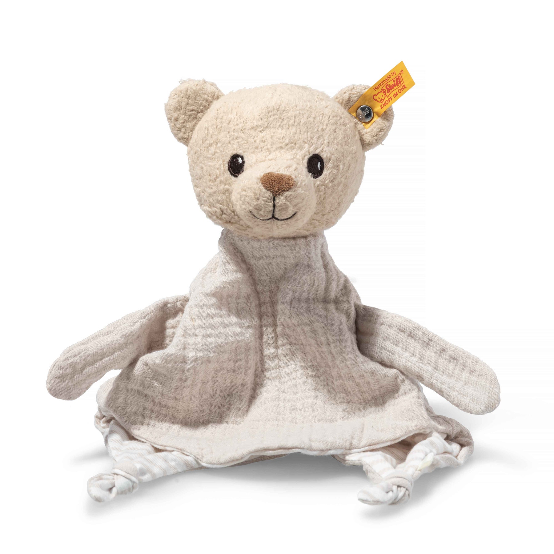 Steiff GOTS Noah Teddybär Schmusetuch in Beige