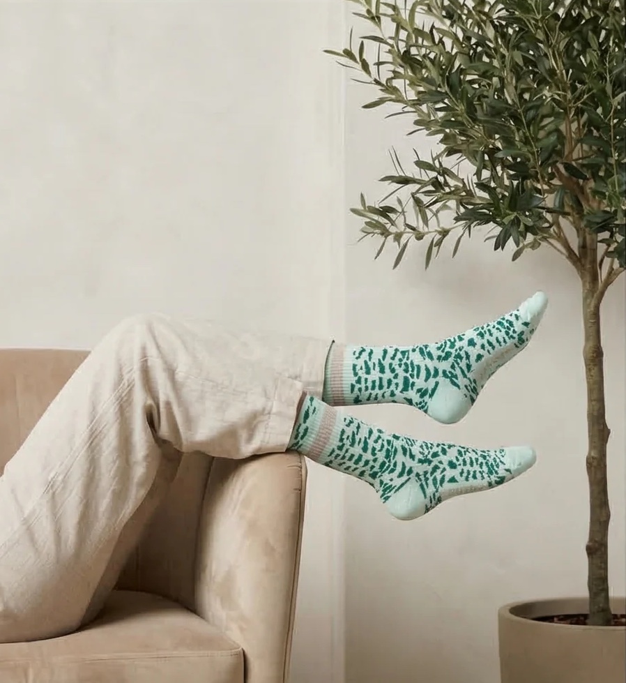 Daily Socks Sport Socken AMANDA - Light Mint Grün