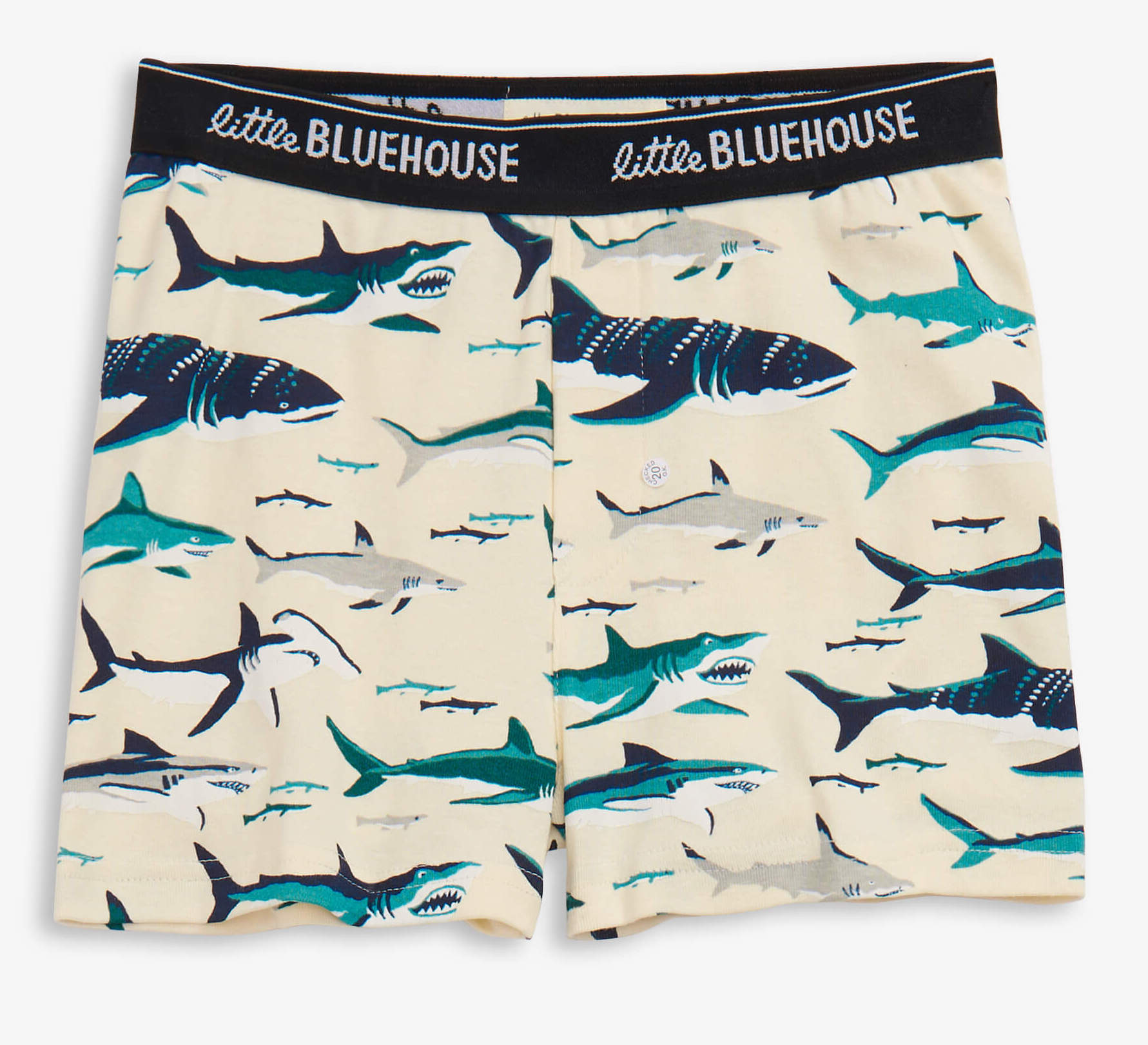 Little Blue House Jungs Boxershort - Toothy Sharks - Haifische