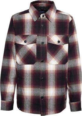 Blue Effect Boys Oversized Overshirt Hemd - Karo Bordaux Rot Blue Effect Boys Oversized Overshirt Hemd - Karo Bordaux Rot