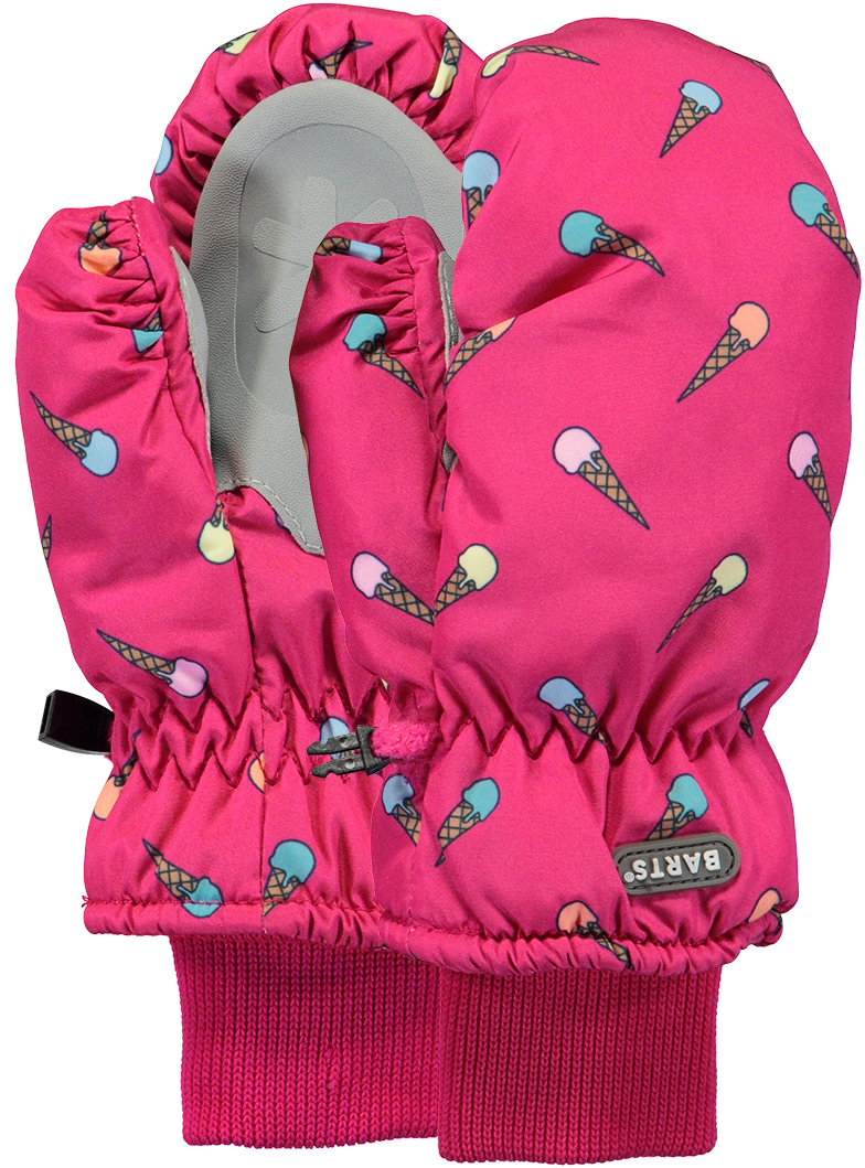 0606_Nylon-Mitts-Kids_26 Barts Fäustlinge Eistüten in Pink - SALE