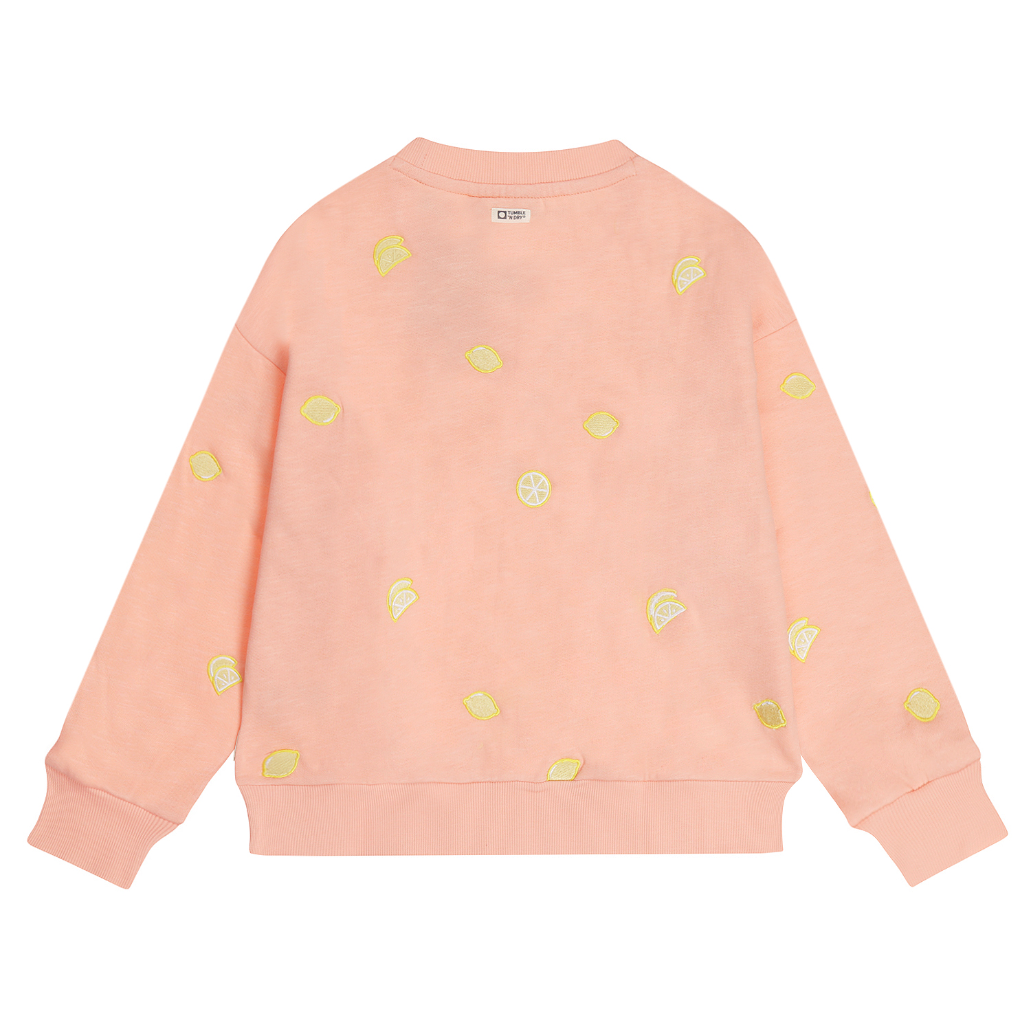Tumble N Dry Limoni Sweatshirt in Korall - Zitronen Stickerrei
