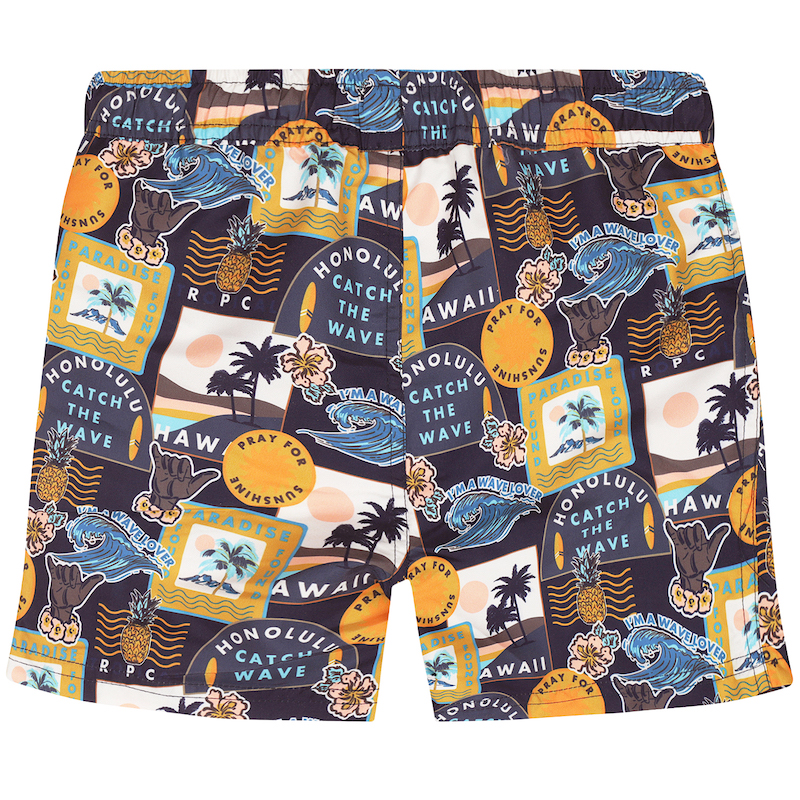 Tumble N Dry Badehose Schwimmshort mit Hawaii Print Tumble N Dry Badehose Schwimmshort mit Hawaii Print