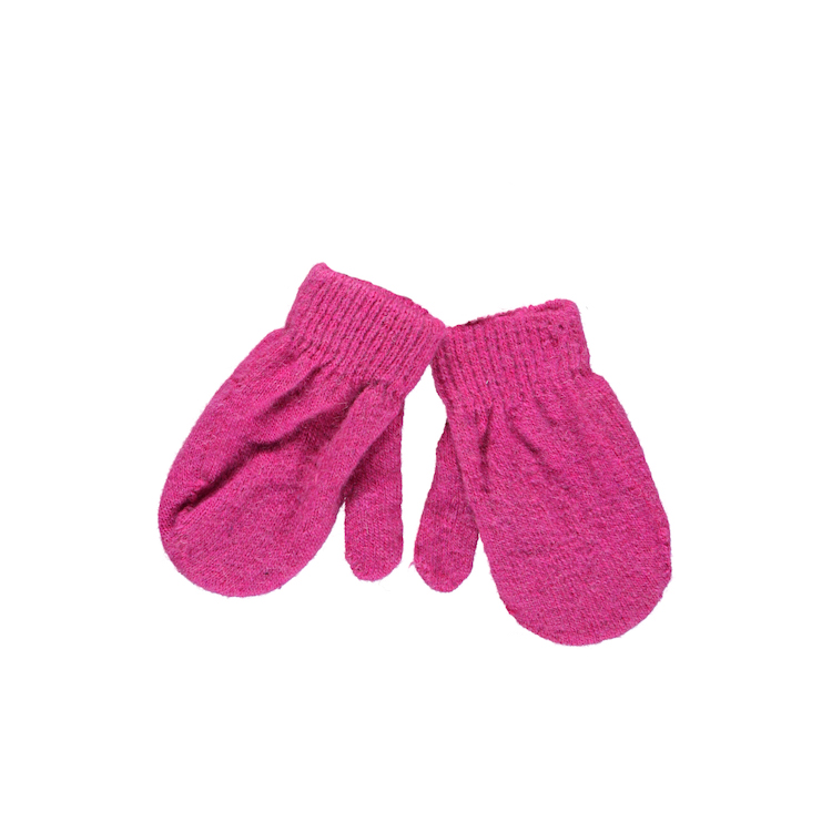 1379_546 CeLaVi Fäustlinge mit Magic Stretch - Wollmischung in Pink
