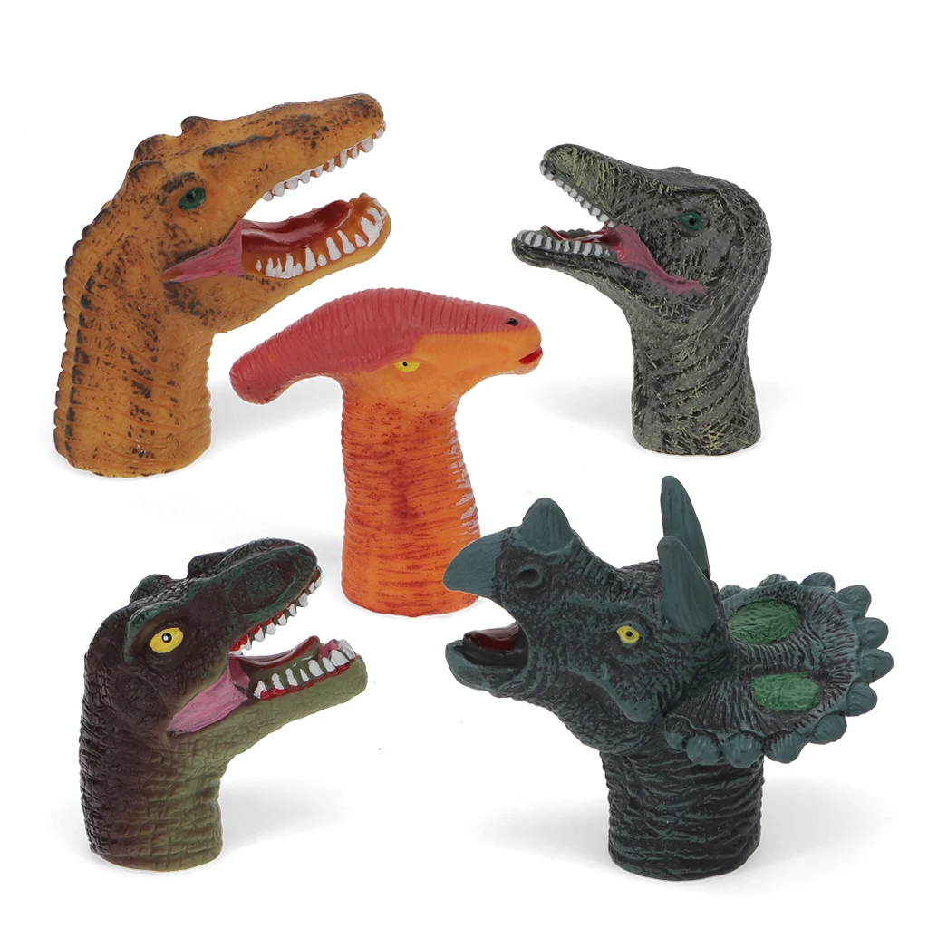 Rex London Fingerpuppen Dinosaurier Set von 5 Stück Rex London Fingerpuppen Dinosaurier Set von 5 Stück