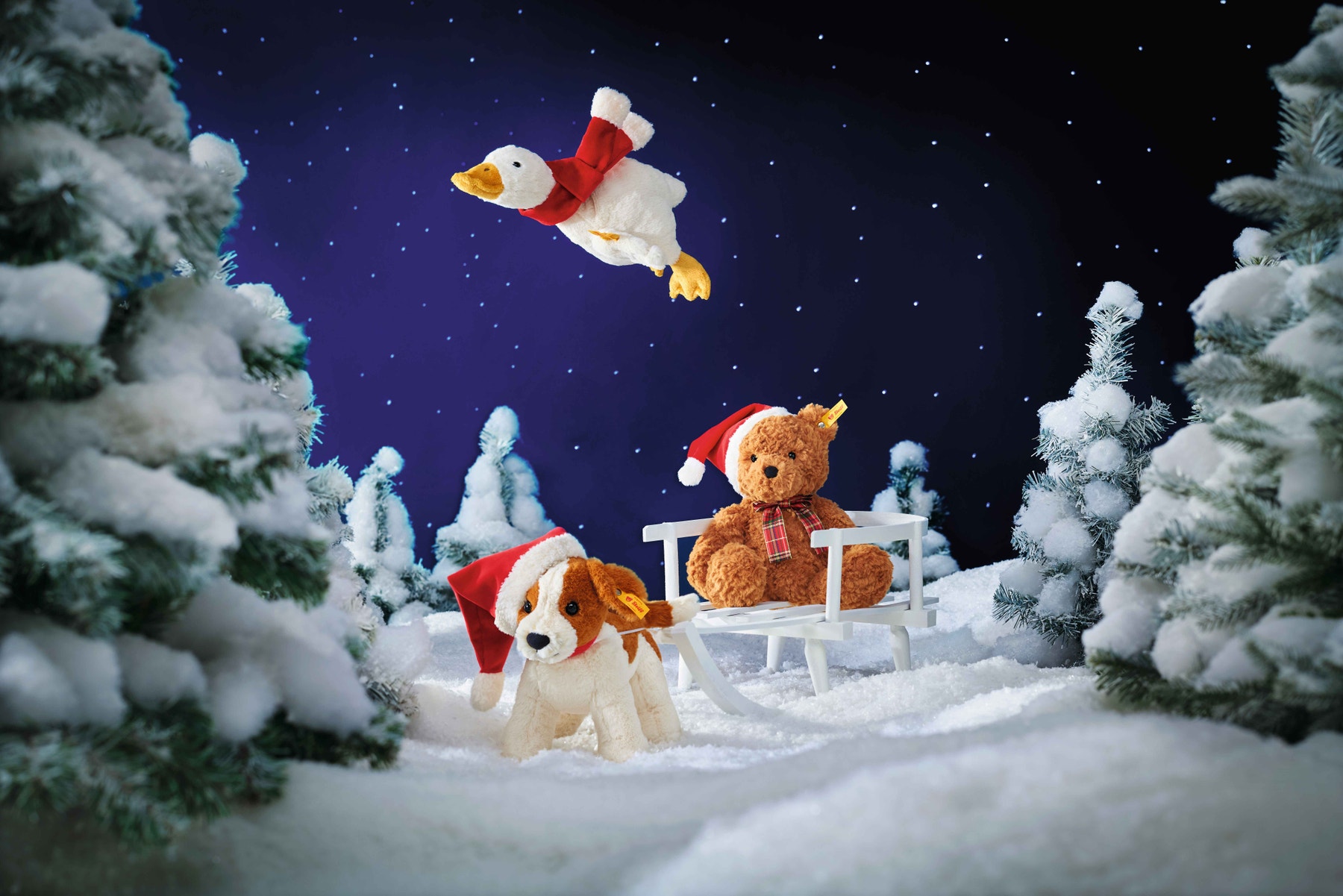 Steiff Jimmy Teddybär Kuscheltier – Christmas - Weihnachten Steiff Jimmy Teddybär Kuscheltier – Christmas - Weihnachten