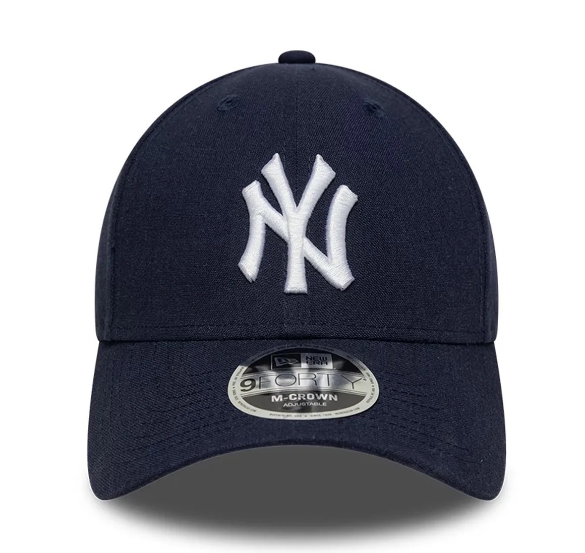 New Era Cap New York Yankees MLB Leinen 9FORTY M-Crown Verstellbare Cap - Navy Leinen