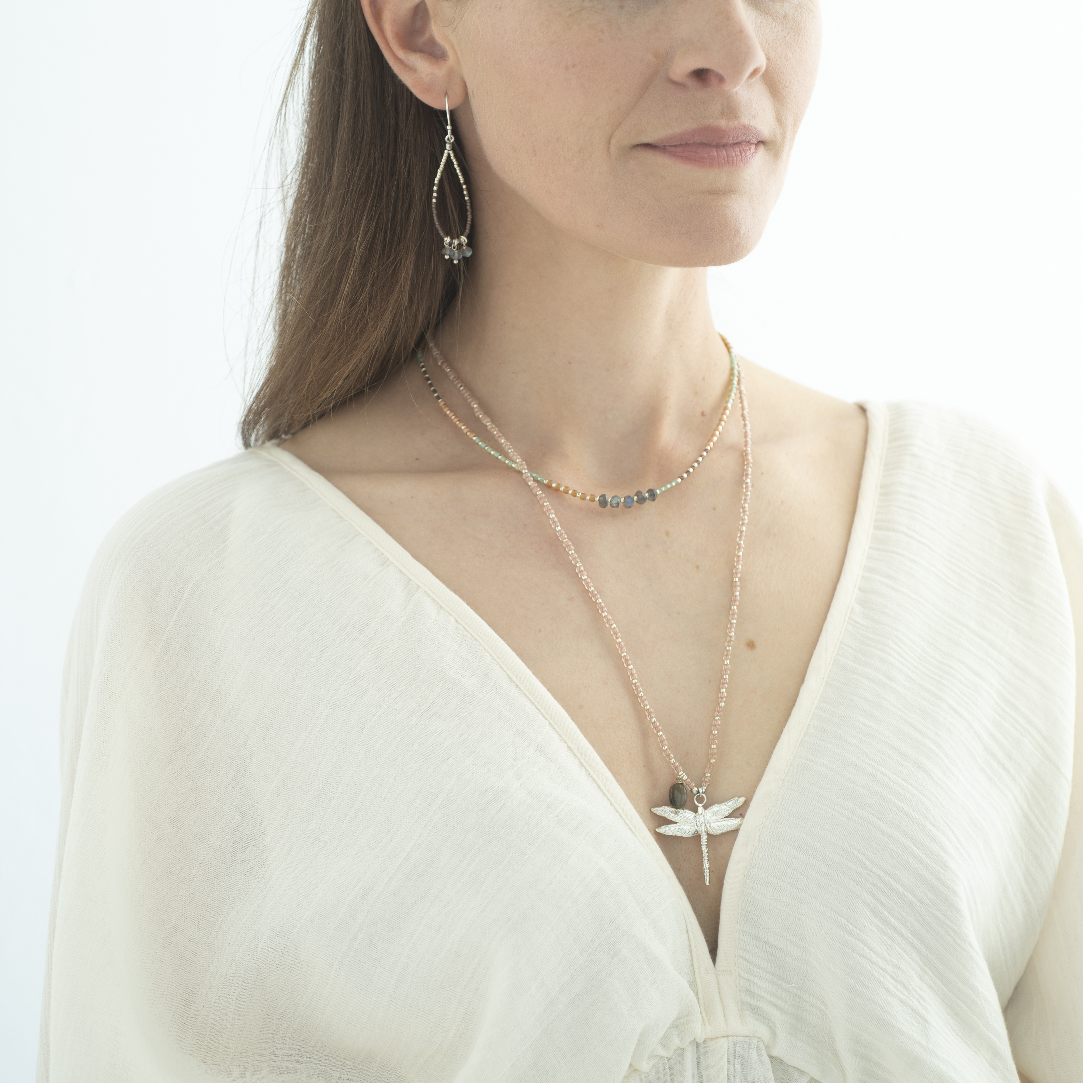 BL30267_Fantasy-Labradorite-Silver-Necklace_3_A-Beautiful-Story A Beautiful Story Fantasy Labradorit Silberfarbig Halskette