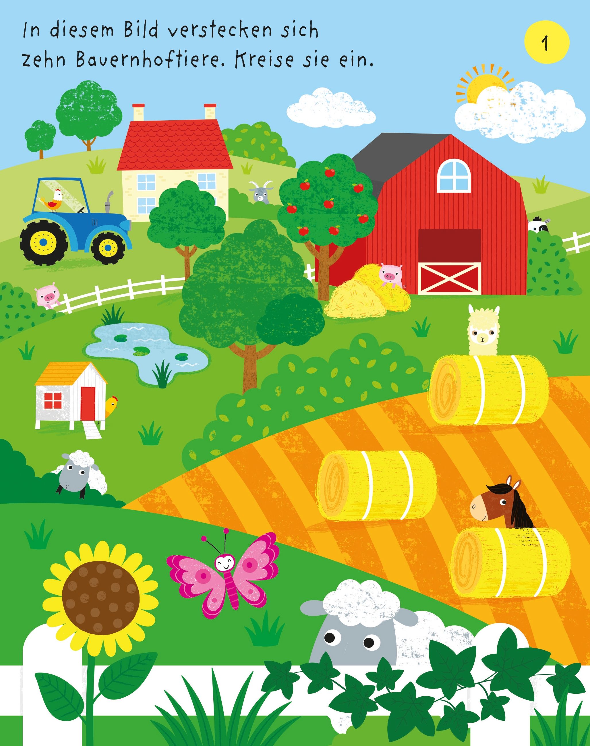 9781789417890_spread_image Usborne Mein erster Bauernhof-Mitmachspaß