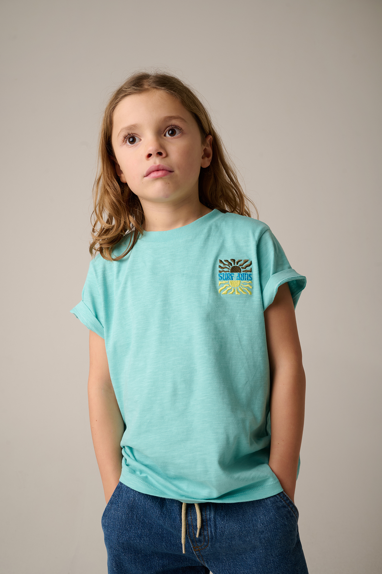 Tumble N Dry Reef Kurzarm T-Shirt in Türkis - Surf Swap