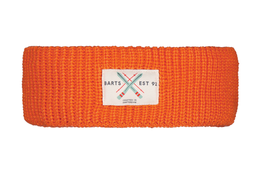 Barts Byram Rippstrick Stirnband in Orange Barts Byram Rippstrick Stirnband in Orange