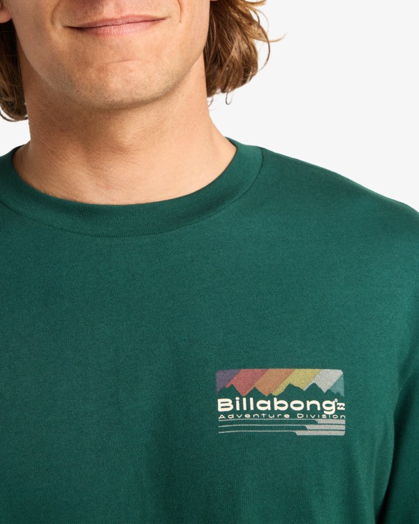 Billabong Range - Langarm Shirt für Männer in Pine Grün Billabong Range - Langarm Shirt für Männer in Pine Grün