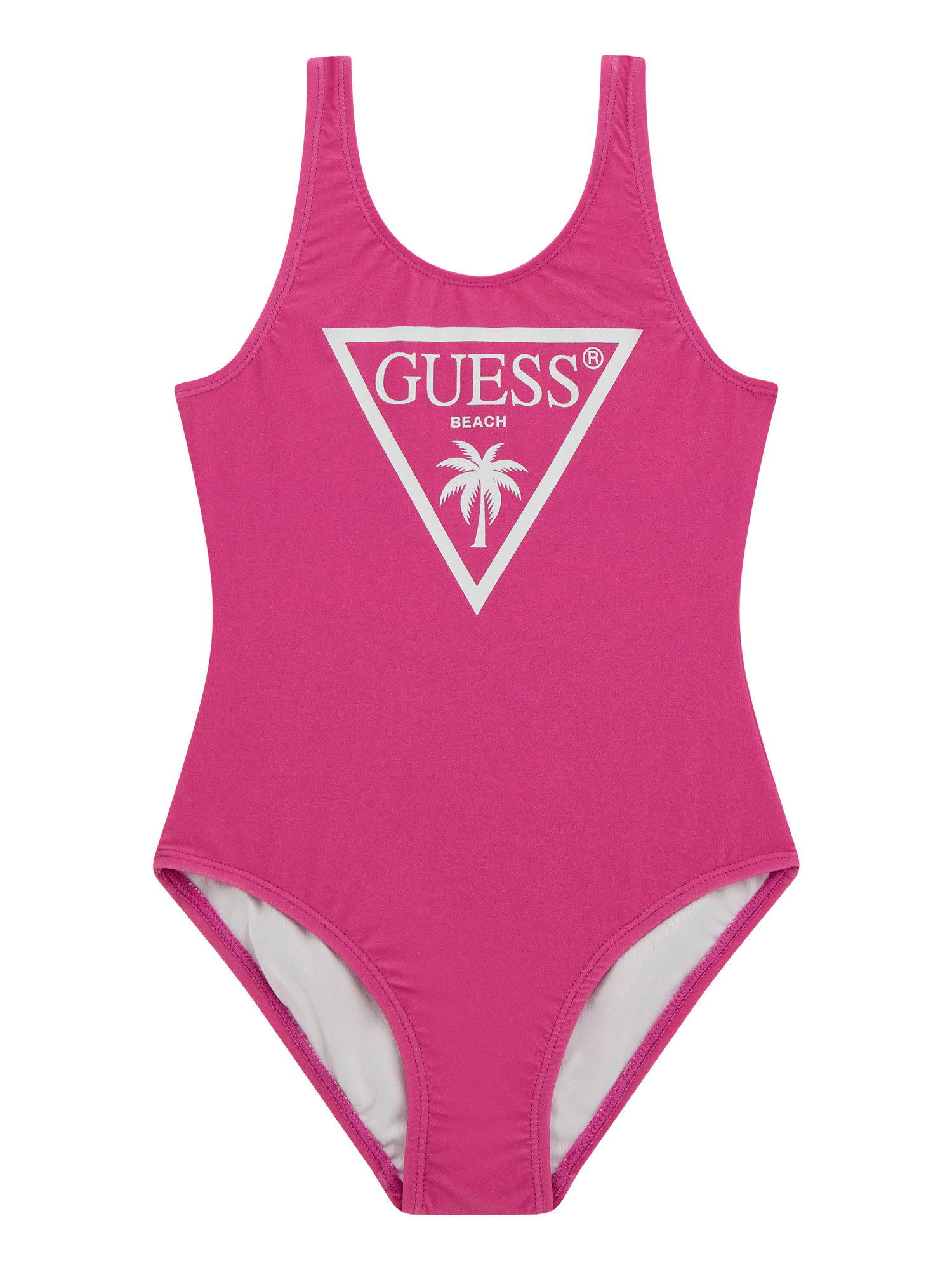 Guess Badeanzug in Pink mit Logo - SALE