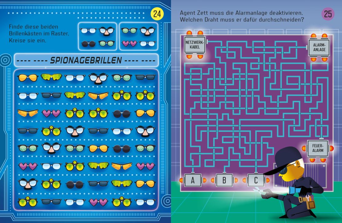 Usborne Minis - Gut Getarnt! Rätsel für Geheimagenten Usborne Minis - Gut Getarnt! Rätsel für Geheimagenten