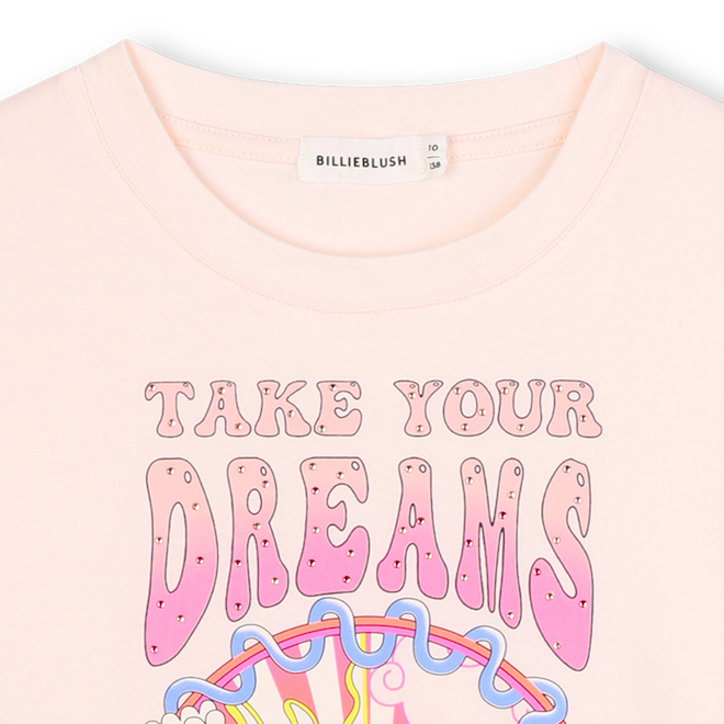 Billieblush Kurzarm T-Shirt Hippy Sonnenschein - Take Your Dream Seriously - SALE Billieblush Kurzarm T-Shirt Hippy Sonnenschein - Take Your Dream Seriously - SALE