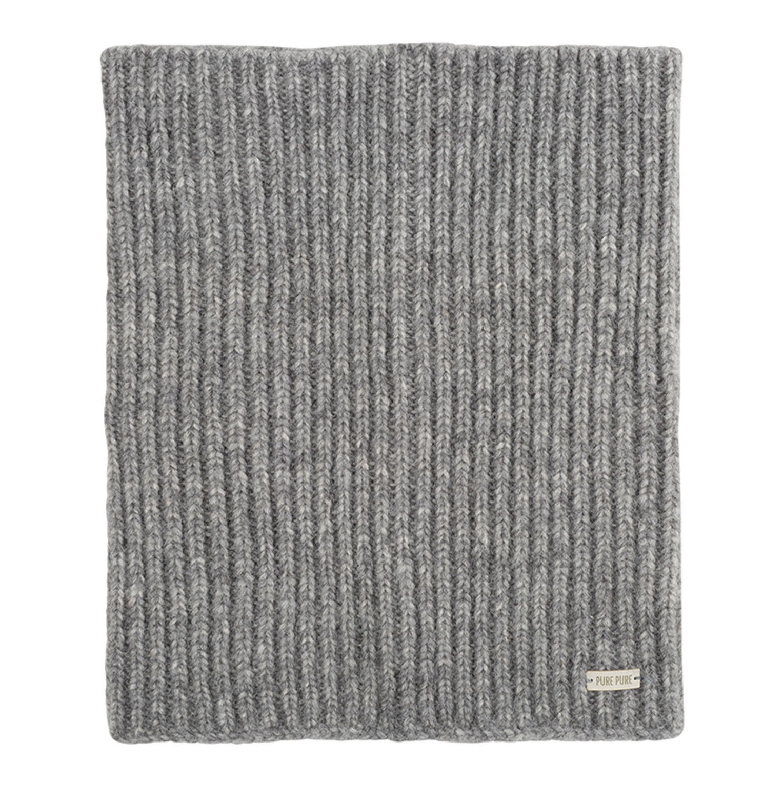 PURE PURE MerinoWolle & Baby Alpaka Loop Schal - Grau