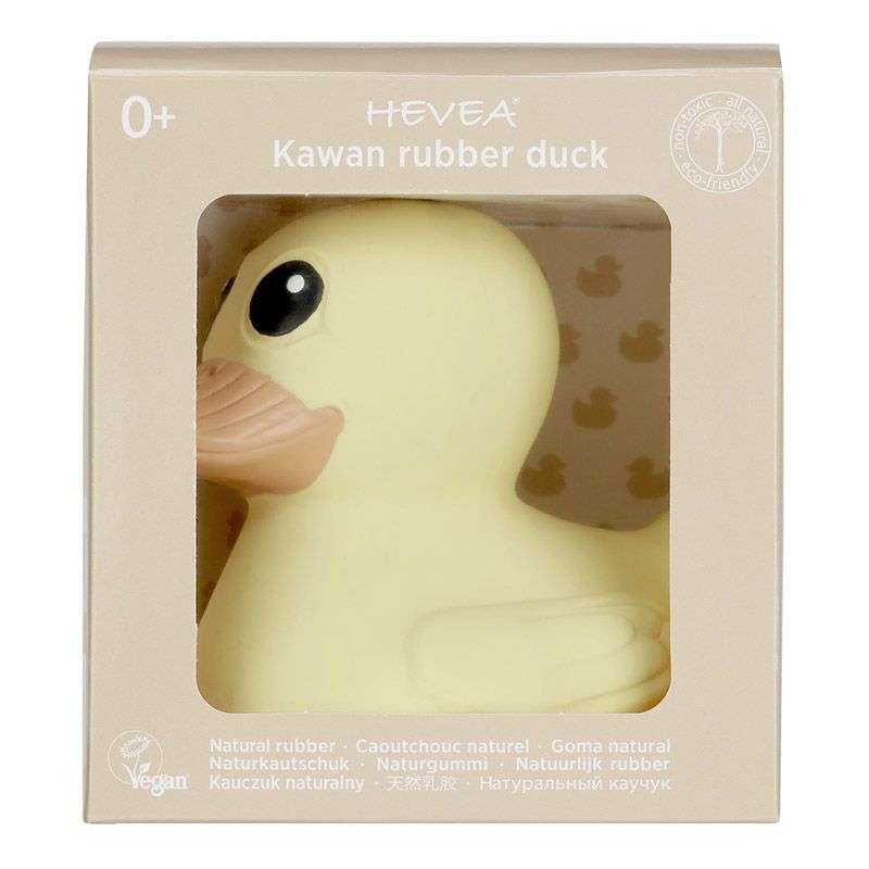 Bade- und Spielzeugente KAWAN mini - Eggnog Yellow