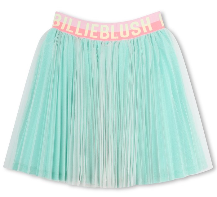 Billieblush Plisse Rock in Mint Grün mit Glitzer & Tüll Billieblush Plisse Rock in Mint Grün mit Glitzer & Tüll