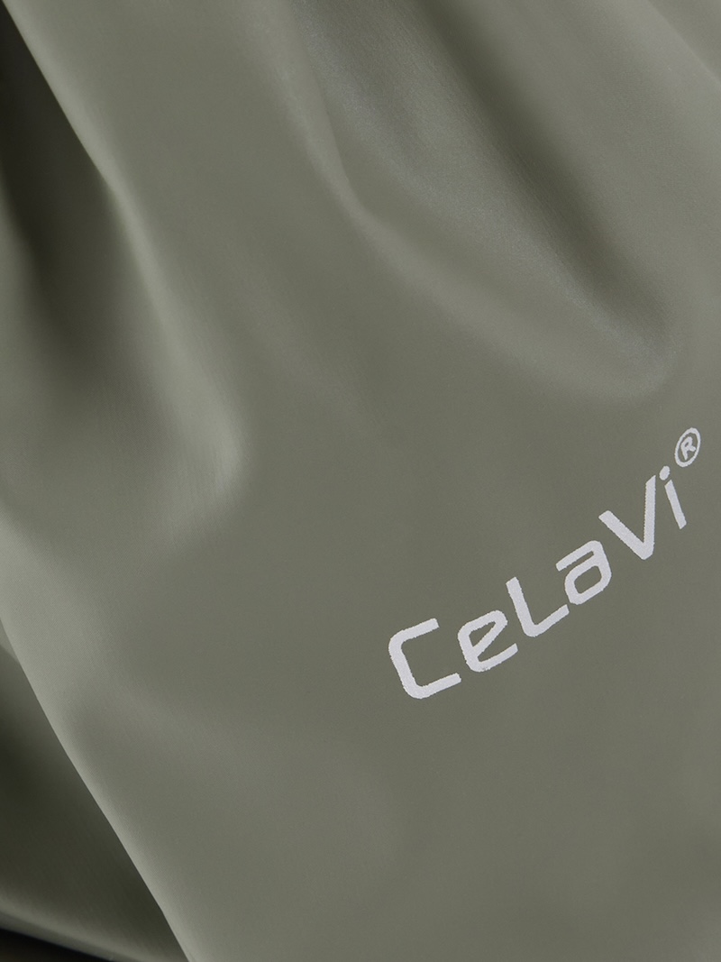 CeLaVi Gefütterte PU Regenfäustlinge- Winddicht & Wasserdicht mit Fleece - Mulled Basil Grün