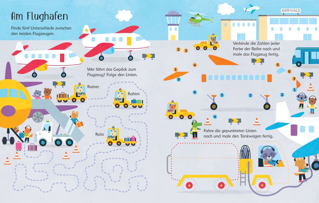 Usborne Mein Wisch-und-weg-Buch: Fahrzeuge Usborne Mein Wisch-und-weg-Buch: Fahrzeuge