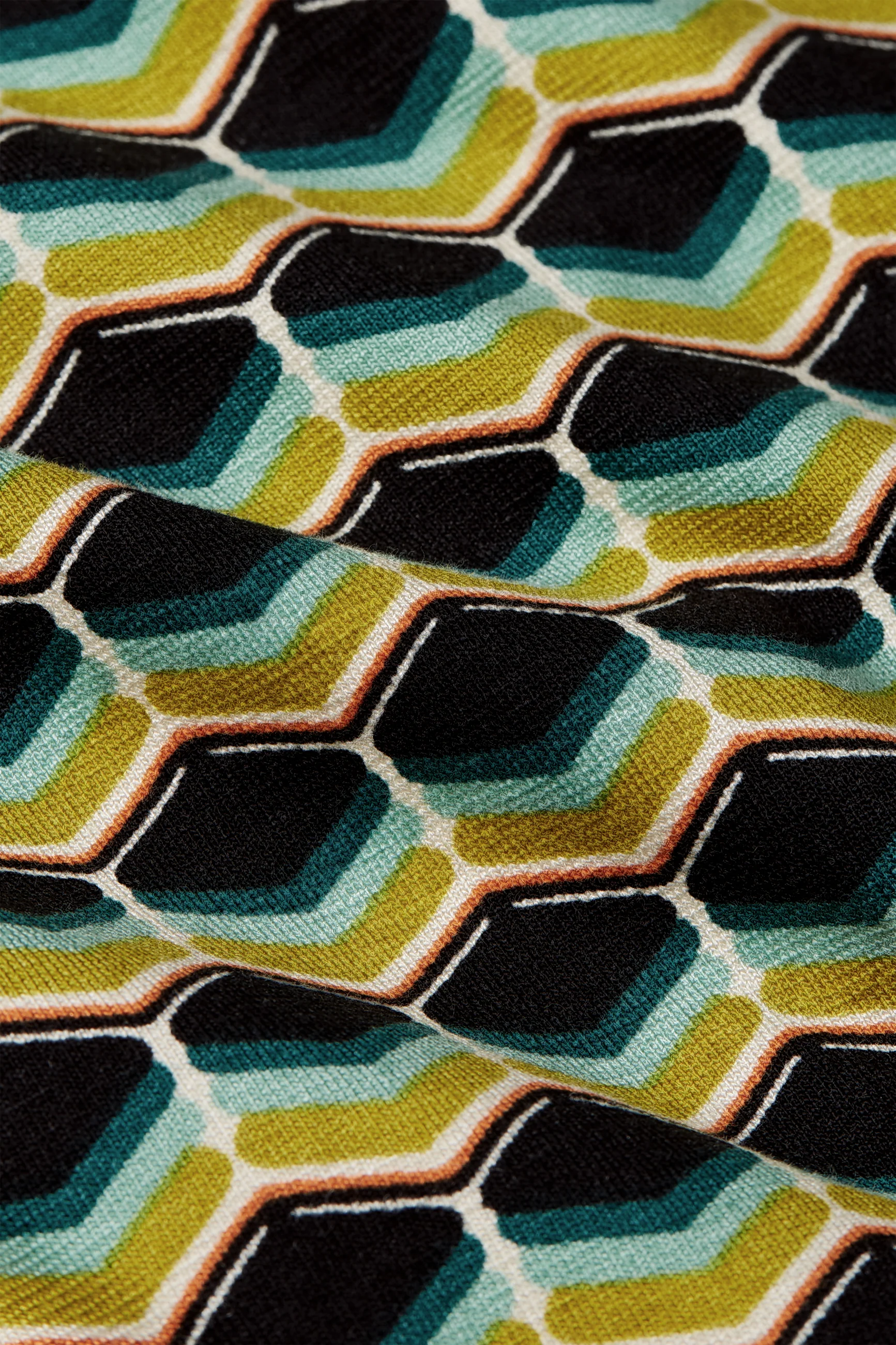 King Louie Border Skirt Drift Jersey Rock - Wabenmuster