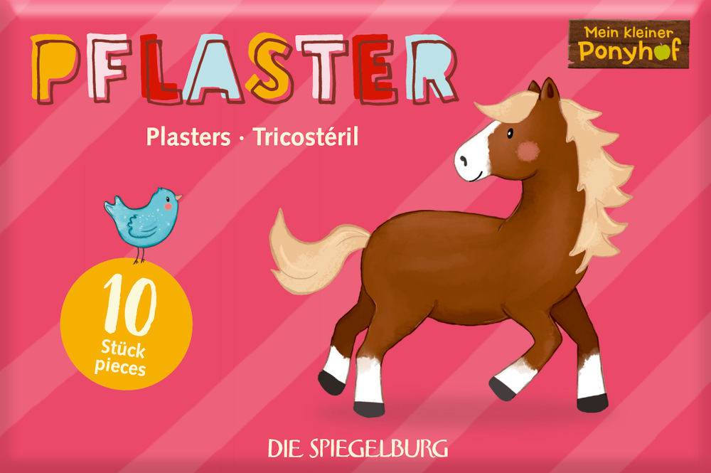 Die Spiegelburg Einhorn Paradies Pflasterstrips - Ponyhof Pferde