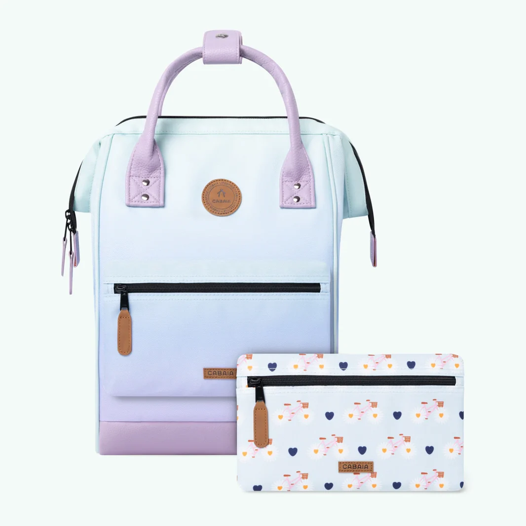 Cabaia Rucksack MYKONOS Medium mit Laptop-Fach Blau/Lila Farbverlauf Cabaia Rucksack MYKONOS Medium mit Laptop-Fach Blau/Lila Farbverlauf