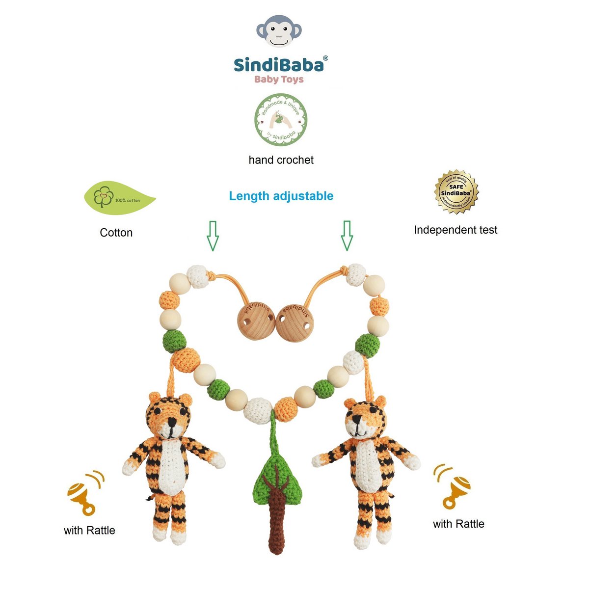 9db0d9b2-40a7-4e3f-9362-e4c379dcd753_1200x1200_fill Sindibaba Kinderwagenkette mit Häkeltiere Toni Tiger