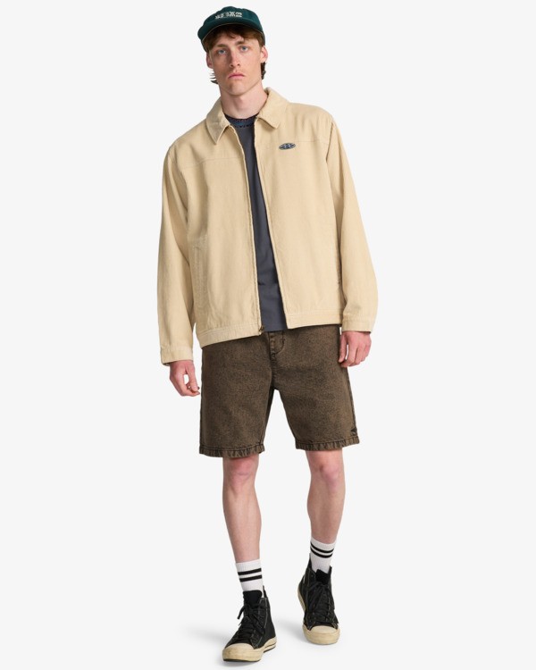 Billabong Bad Dog - Kordjacke für Männer in Chino Beige Billabong Bad Dog - Kordjacke für Männer in Chino Beige