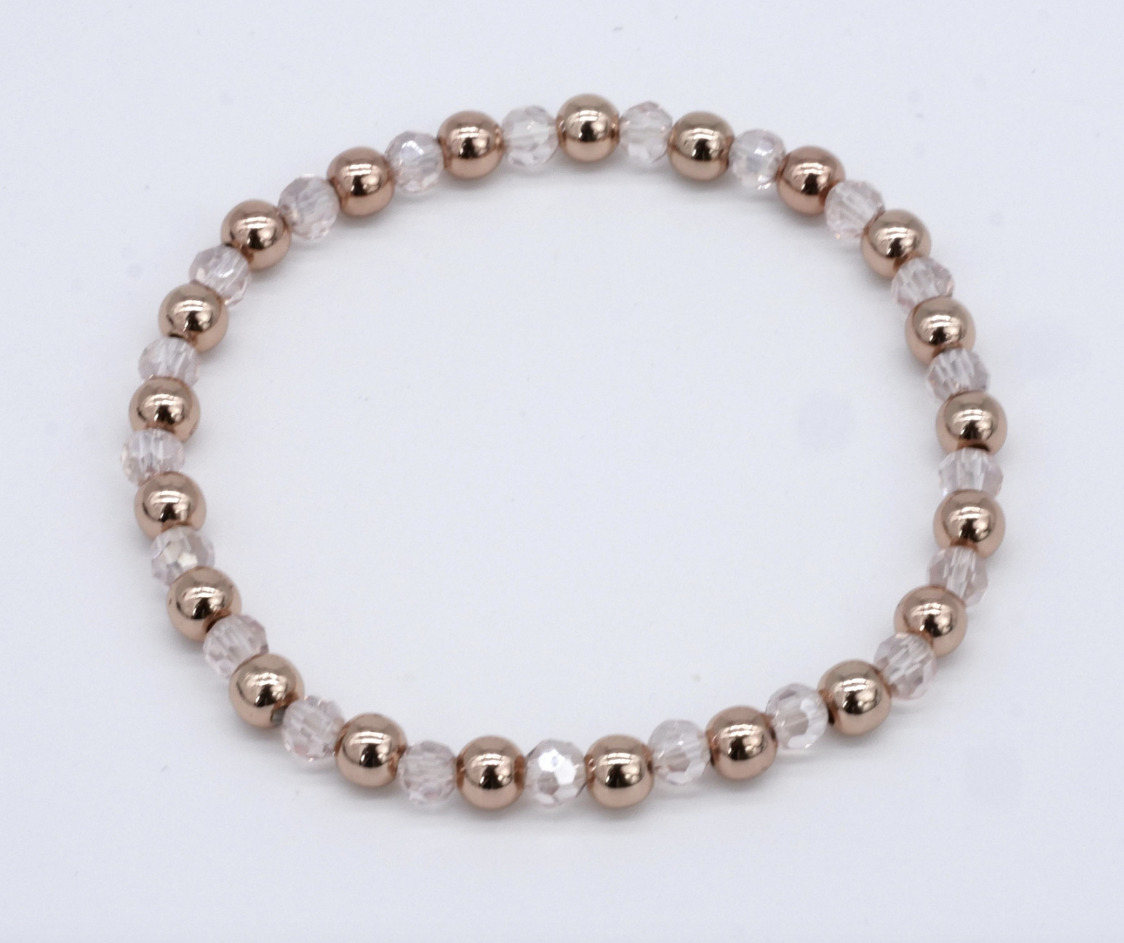 KisMe Armband Kugeln - Rosa/Gold - SALE KisMe Armband Kugeln - Rosa/Gold - SALE