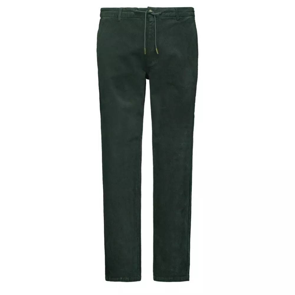 No Excess Cordhose mit Köperbindung - Dark Moss/Dunkelgrün - SALE