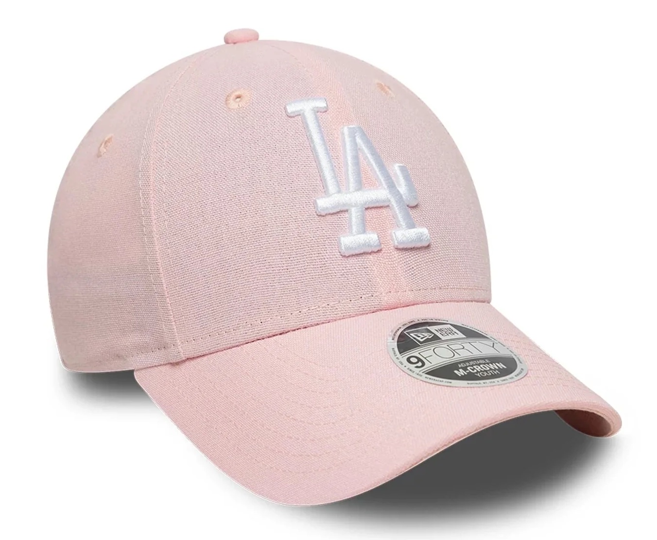 New Era Cap Rosa New York Yankees MLB 9FORTY M-Crown Verstellbare Cap - Zartrosa Leinen