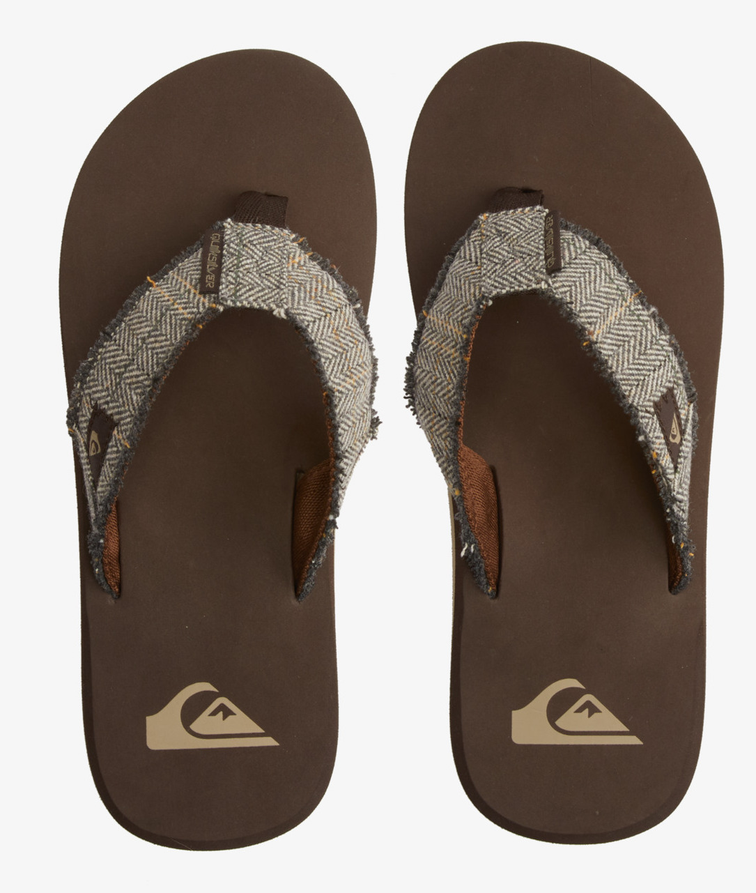 Quiksilver Flip Flop mit Fransen - Monkey Abyss - Hahnentritt
