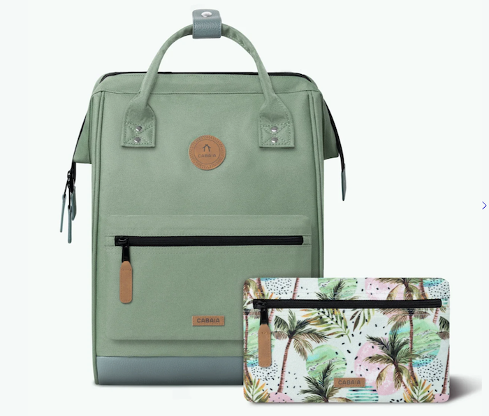 Cabaia Rucksack SEVILLE Medium mit Laptop-Fach - Green Cabaia Rucksack SEVILLE Medium mit Laptop-Fach - Green