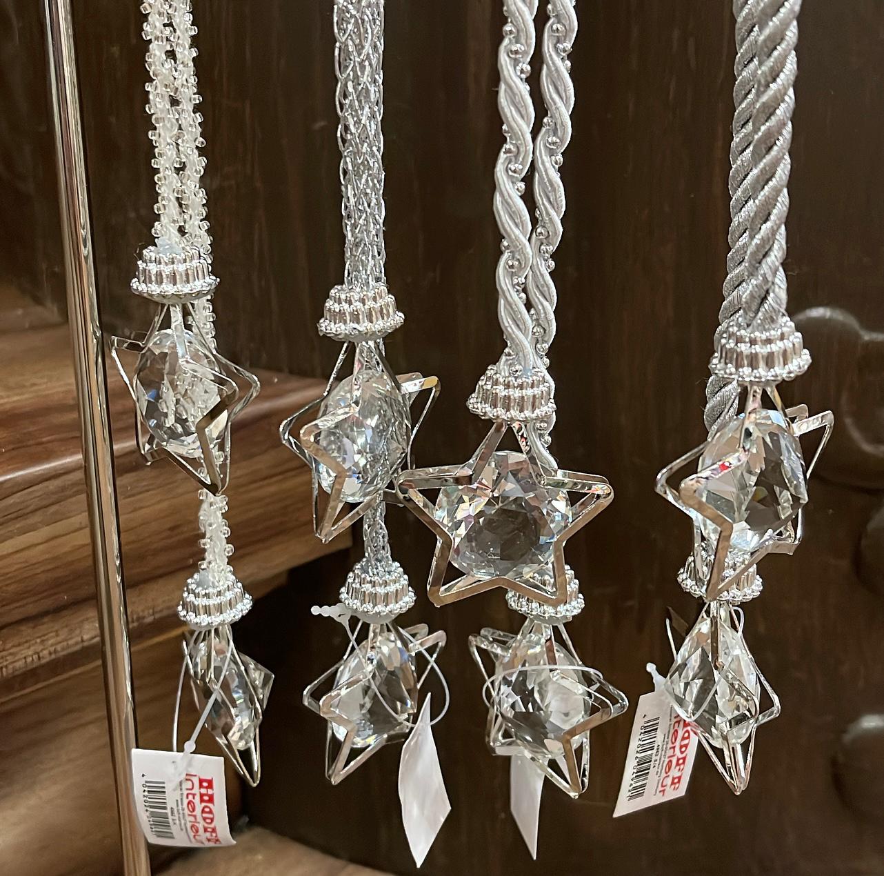 Hoff Interieur Weihnachtsschmuck in Silber - Sterne - SALE