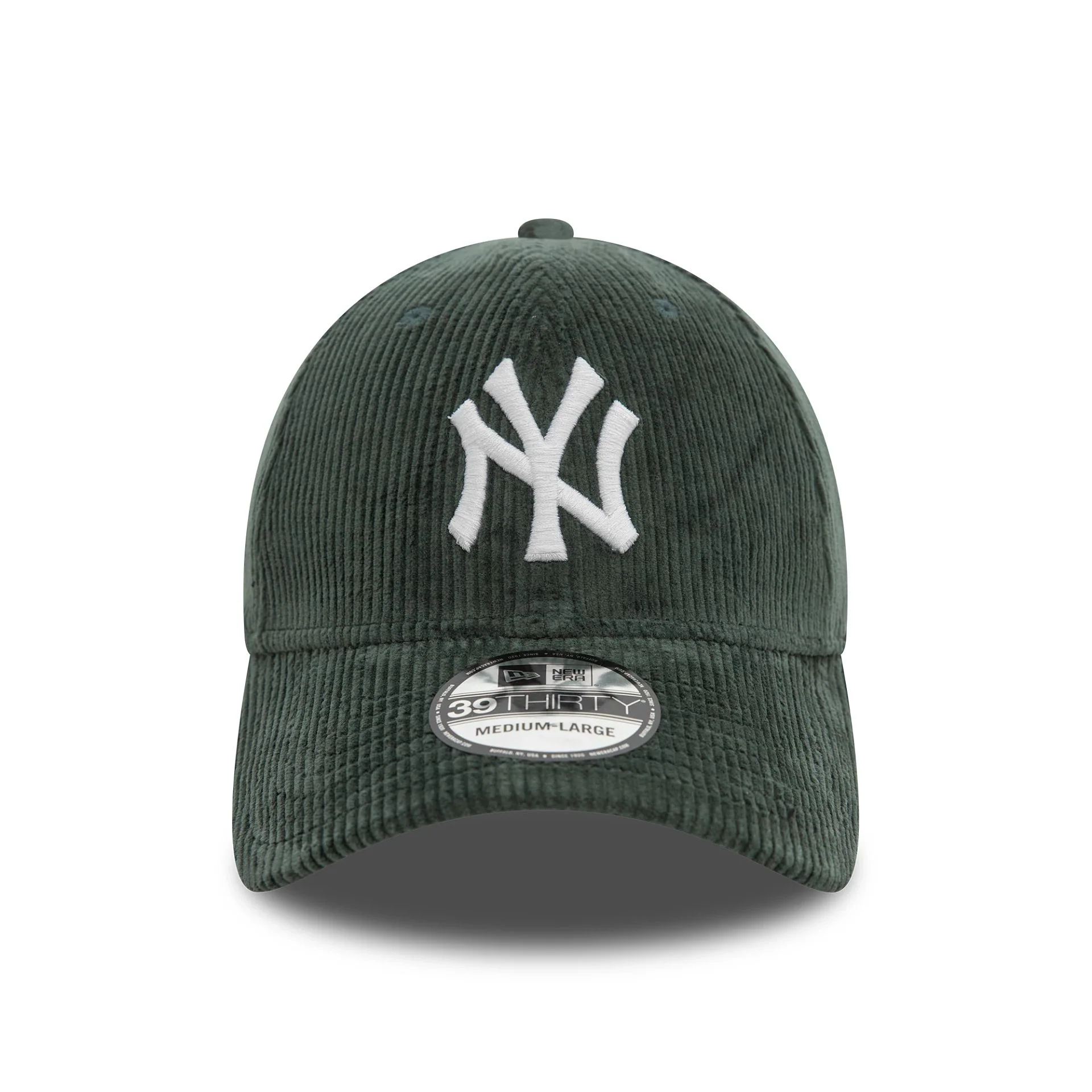 New Era Cap 39Thirty Kord - NY New York Yankees in Grün 
