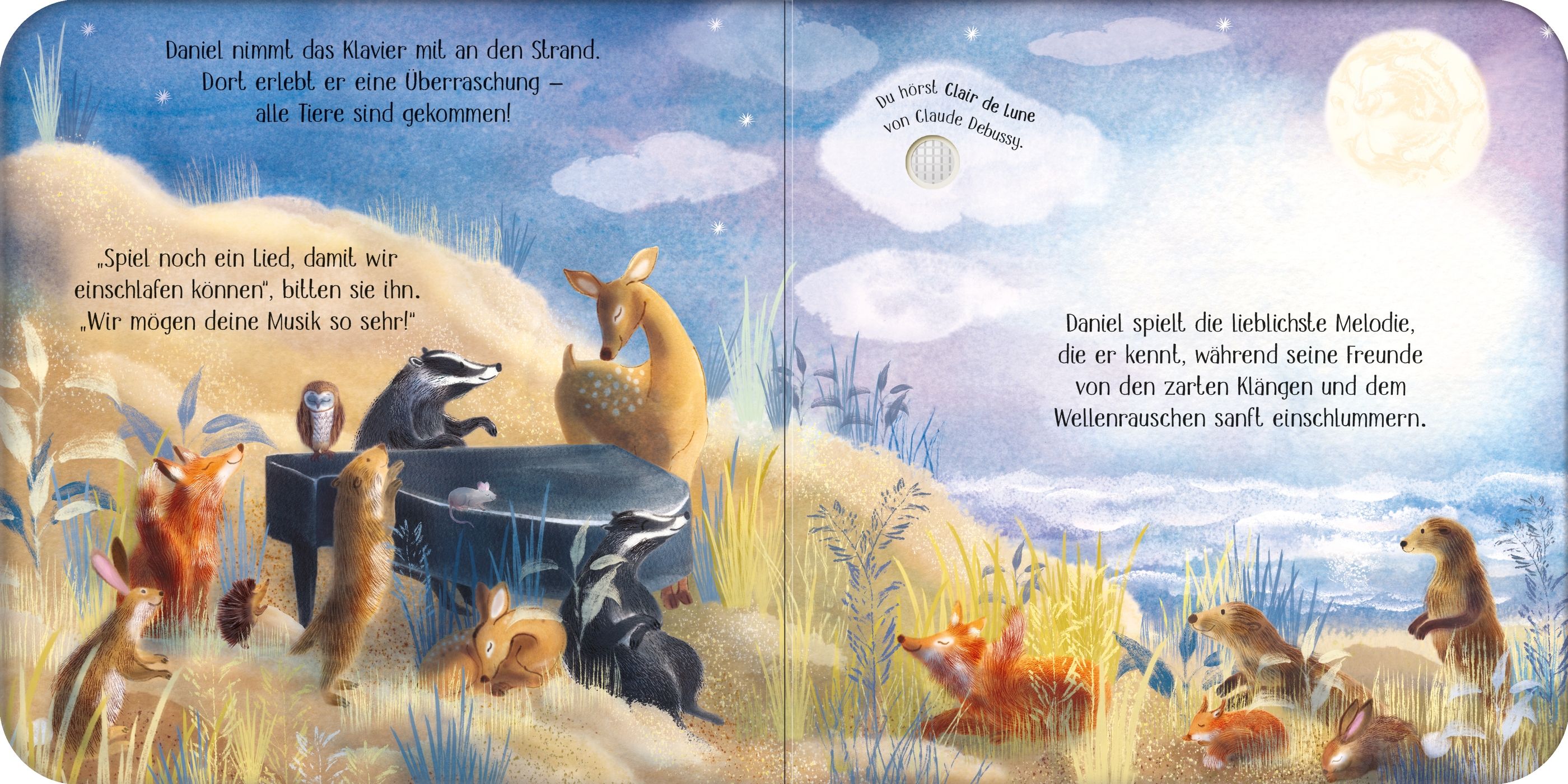 Usborne Hör gut zu, leg dich zur Ruh! Einschlafen mit den Waldtieren