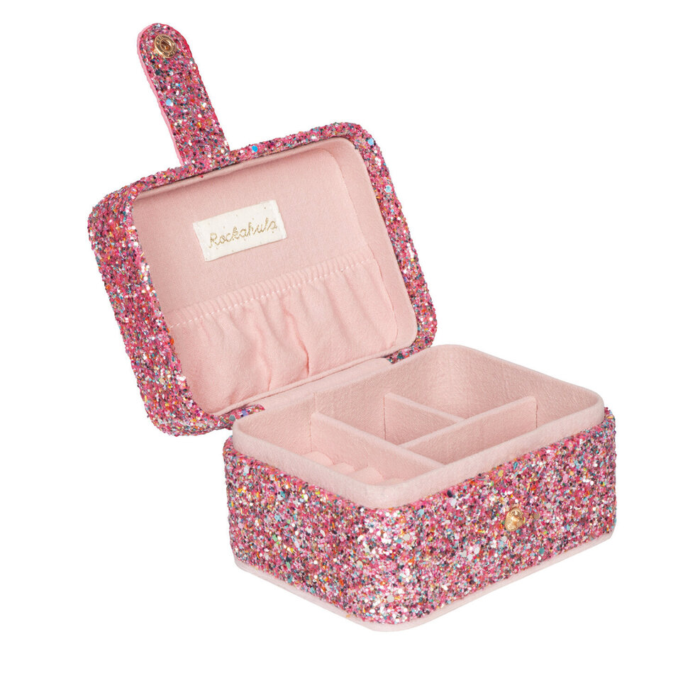 Rockahula Schmuckschatulle Glitzer Schmuckkasten 