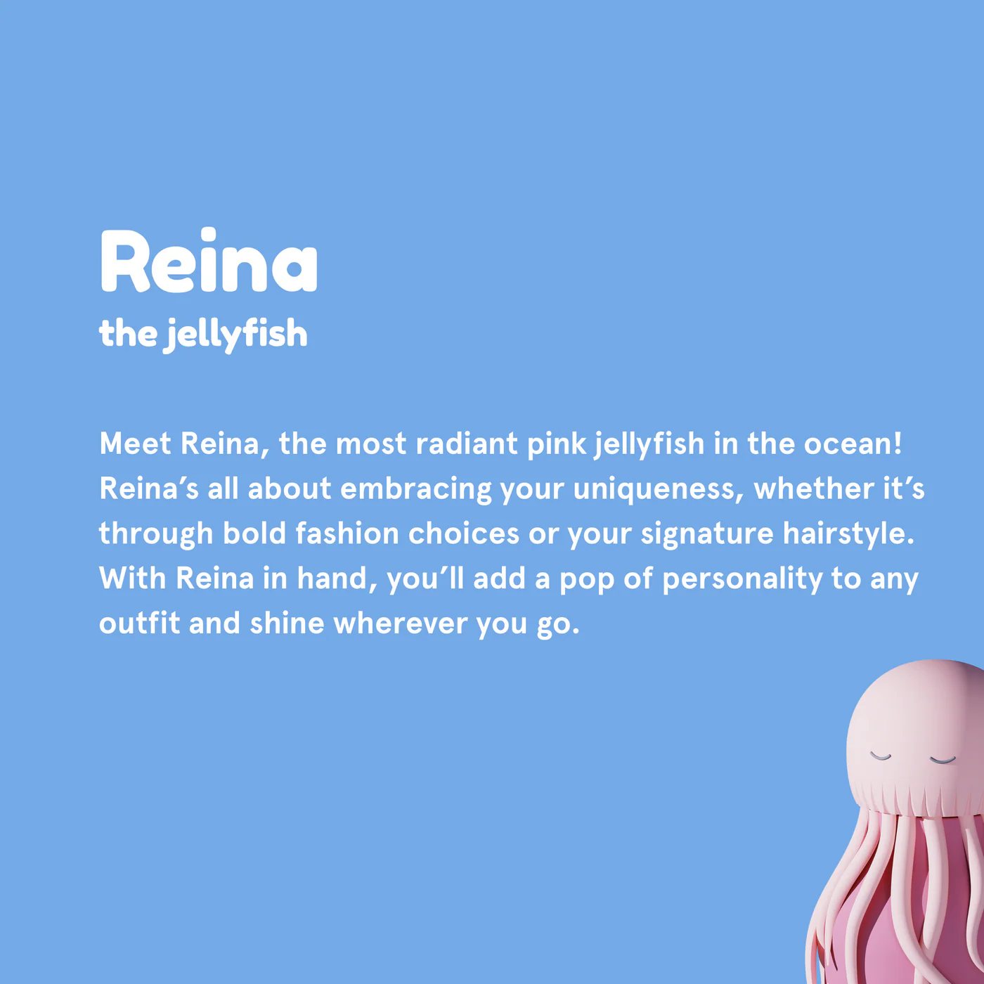 Asobu Bestie Trinkflasche - Rosa Reine Jellyfish Qualle 