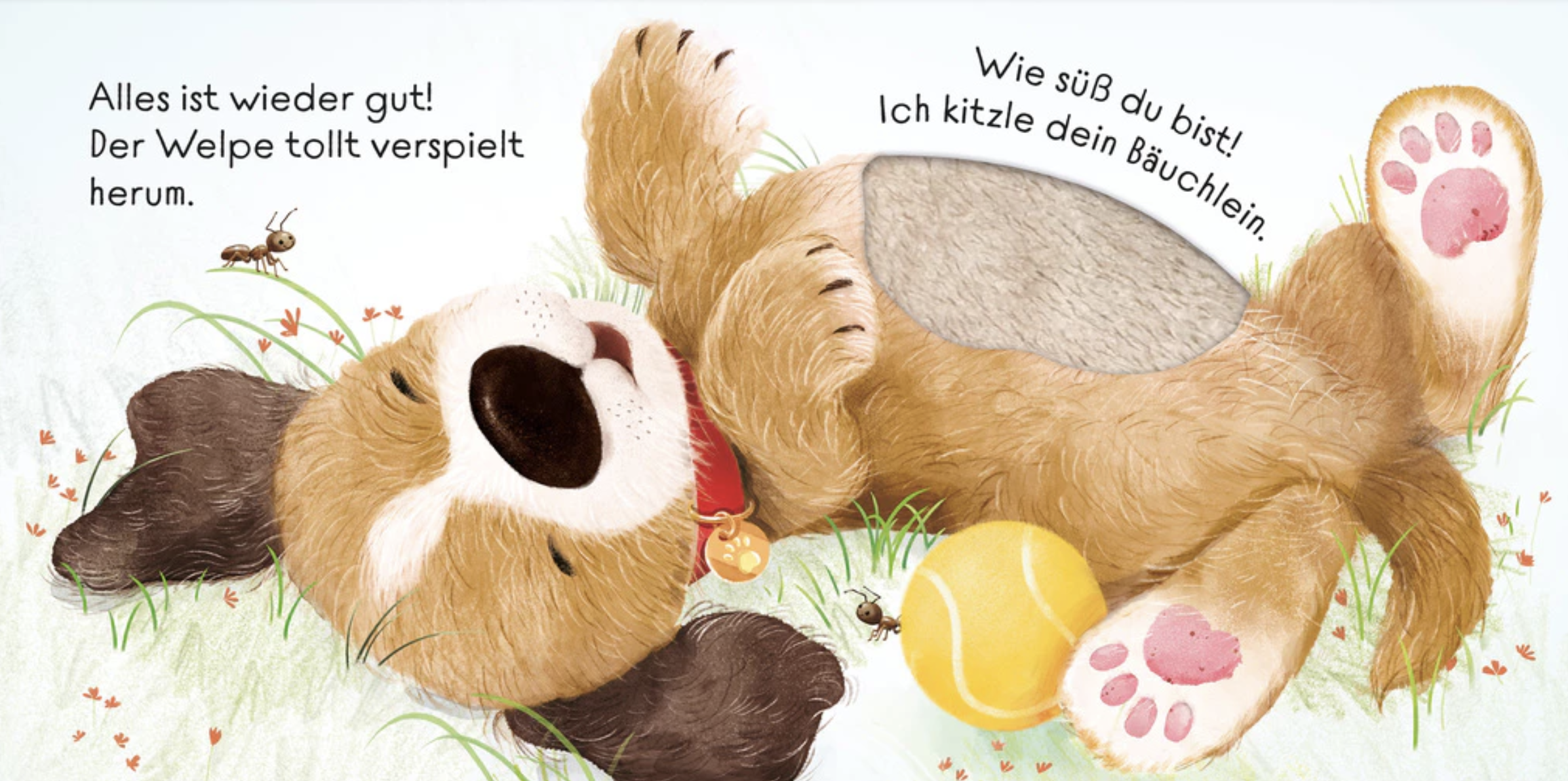 Usborne Mein Alles-wieder-gut-Streichelbuch - Ich tröste dich, kleiner Hund! Usborne Mein Alles-wieder-gut-Streichelbuch - Ich tröste dich, kleiner Hund!