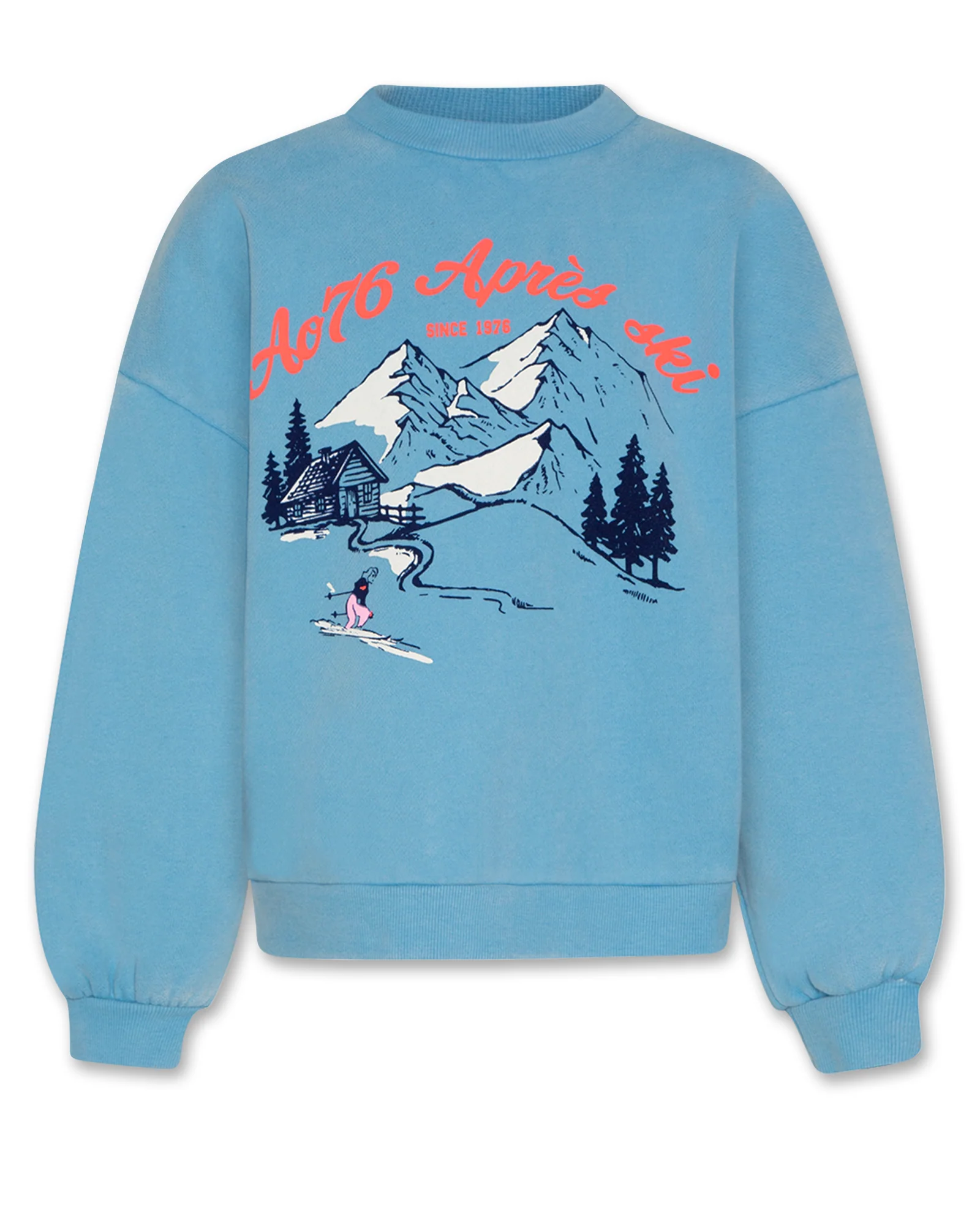 AO76 Violetta Sweatshirt in Sky Blau - Après Ski Bergen AO76 Violetta Sweatshirt in Sky Blau - Après Ski Bergen