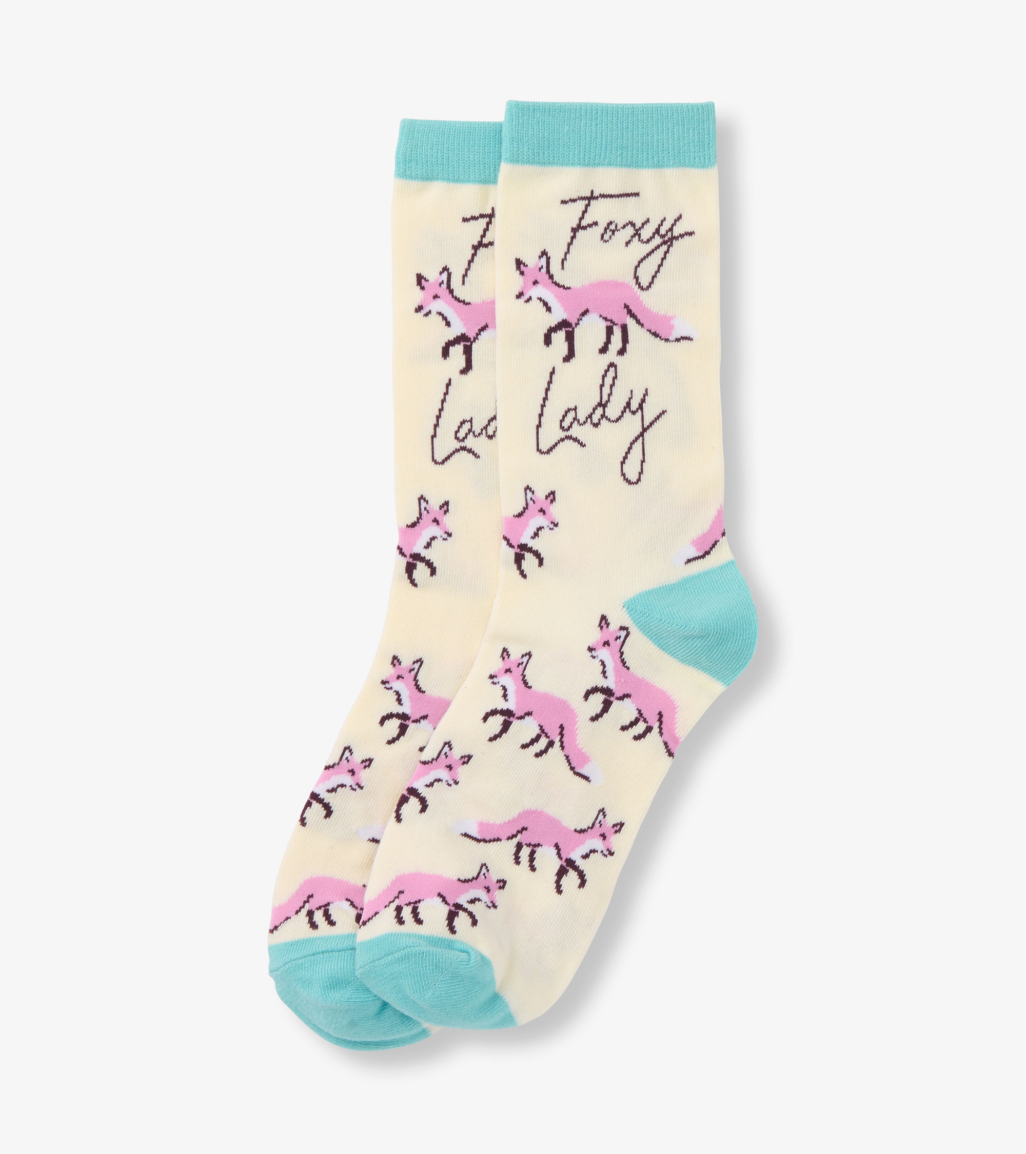 Little Blue House Damen Socken in Creme - Foxy Lady - Fuchs Little Blue House Damen Socken in Creme - Foxy Lady - Fuchs