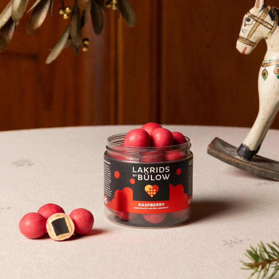 Lakrids by Bülow CRISPY RASPBERRY - SMALL 