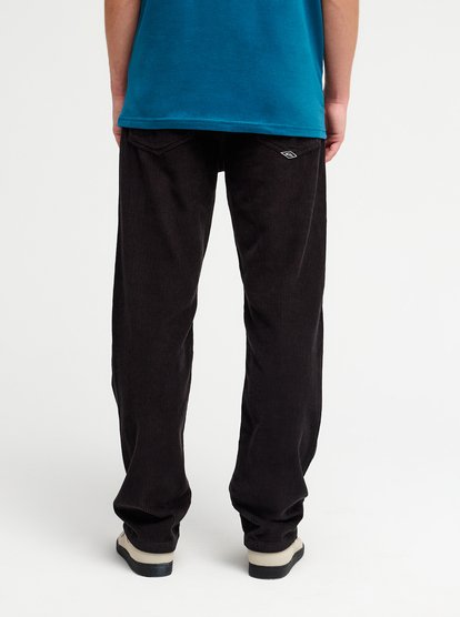 Quiksilver Regular Cord Hose in Schwarz Quiksilver Regular Cord Hose in Schwarz