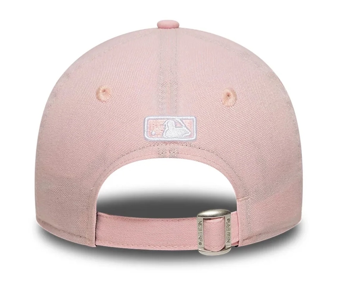 New Era Cap Rosa New York Yankees MLB 9FORTY M-Crown Verstellbare Cap - Zartrosa Leinen