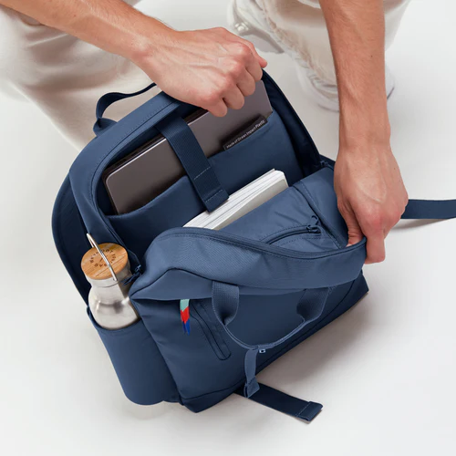 GOT BAG DAYPACK 2.0 OCEAN BLUE - Nachhaltiger Rucksack in Meeresblau