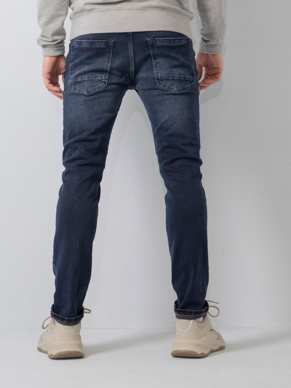 Petrol Industries Jackson Slim Fit Jeans in Dunkelblaues Denim
