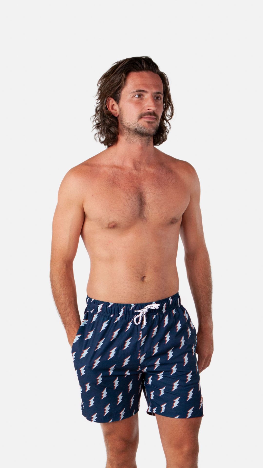 Barts Badeshorts Joao - Navy mit Blitzen