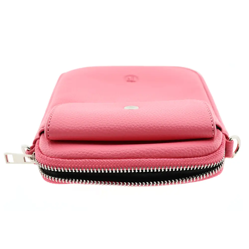 LOT83 Handytasche Liva in Candy Pink mit Bunten Schulterband LOT83 Handytasche Liva in Candy Pink mit Bunten Schulterband