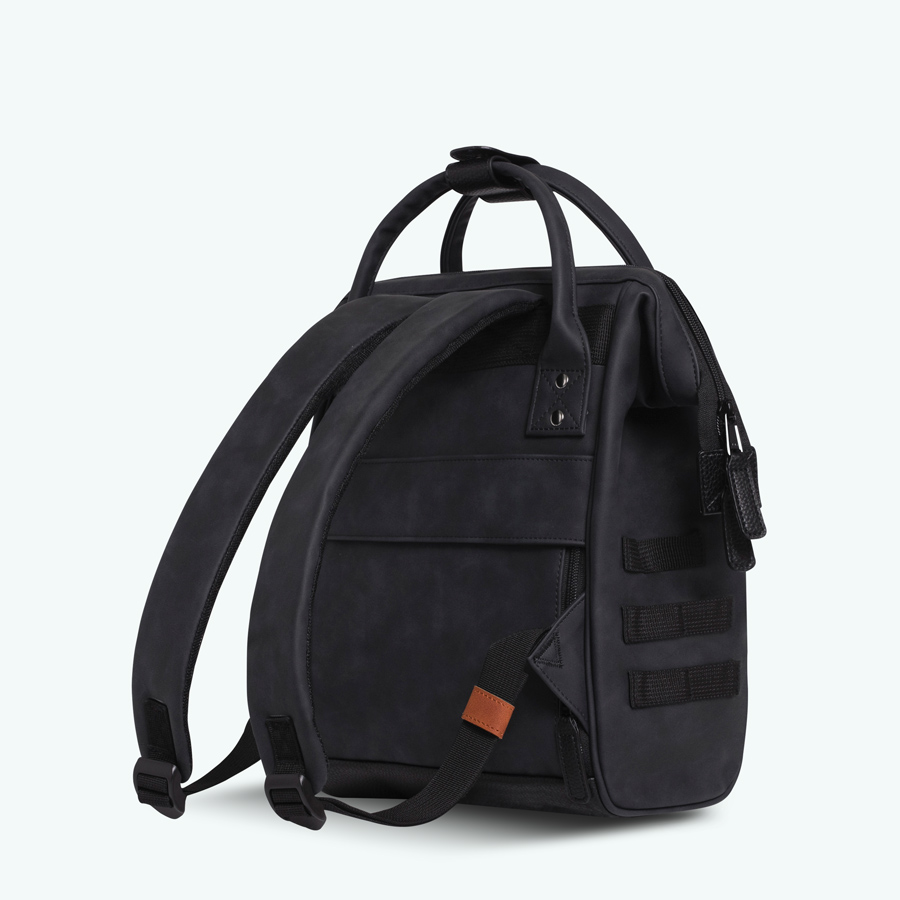 TDM-W22-ADVENTURER-SMALL-LE-HAVRE-3-4DOS-BD Cabaia Rucksack LE HAVRE Small (mit Laptop-Fach) - Schwarz
